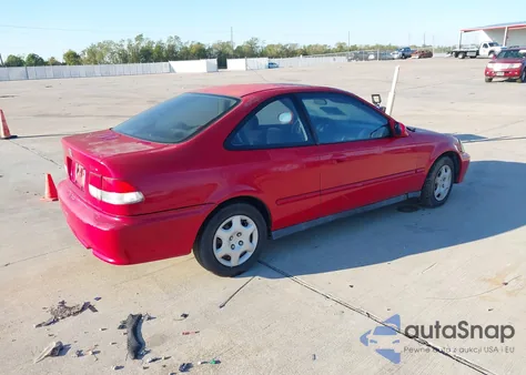 2000 Honda Civic Ex z USA, uszkodzony, nr VIN 1HGEJ8247YL089496